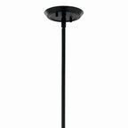KICHLER 52693BK Alvaro 45.5 Inch 8 Light Linear Chandelier In Black