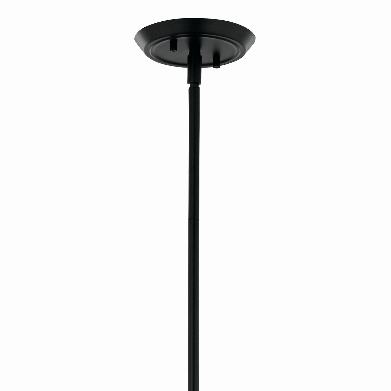 KICHLER 52693BK Alvaro 45.5 Inch 8 Light Linear Chandelier In Black