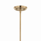 KICHLER 52693CPZ Alvaro 45.5 Inch 8 Light Linear Chandelier In Champagne Bronze
