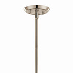 KICHLER 52693PN Alvaro 45.5 Inch 8 Light Linear Chandelier In Polished Nickel