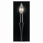 KICHLER 52694BK Alvaro 11.5 Inch 1 Light Wall Sconce In Black