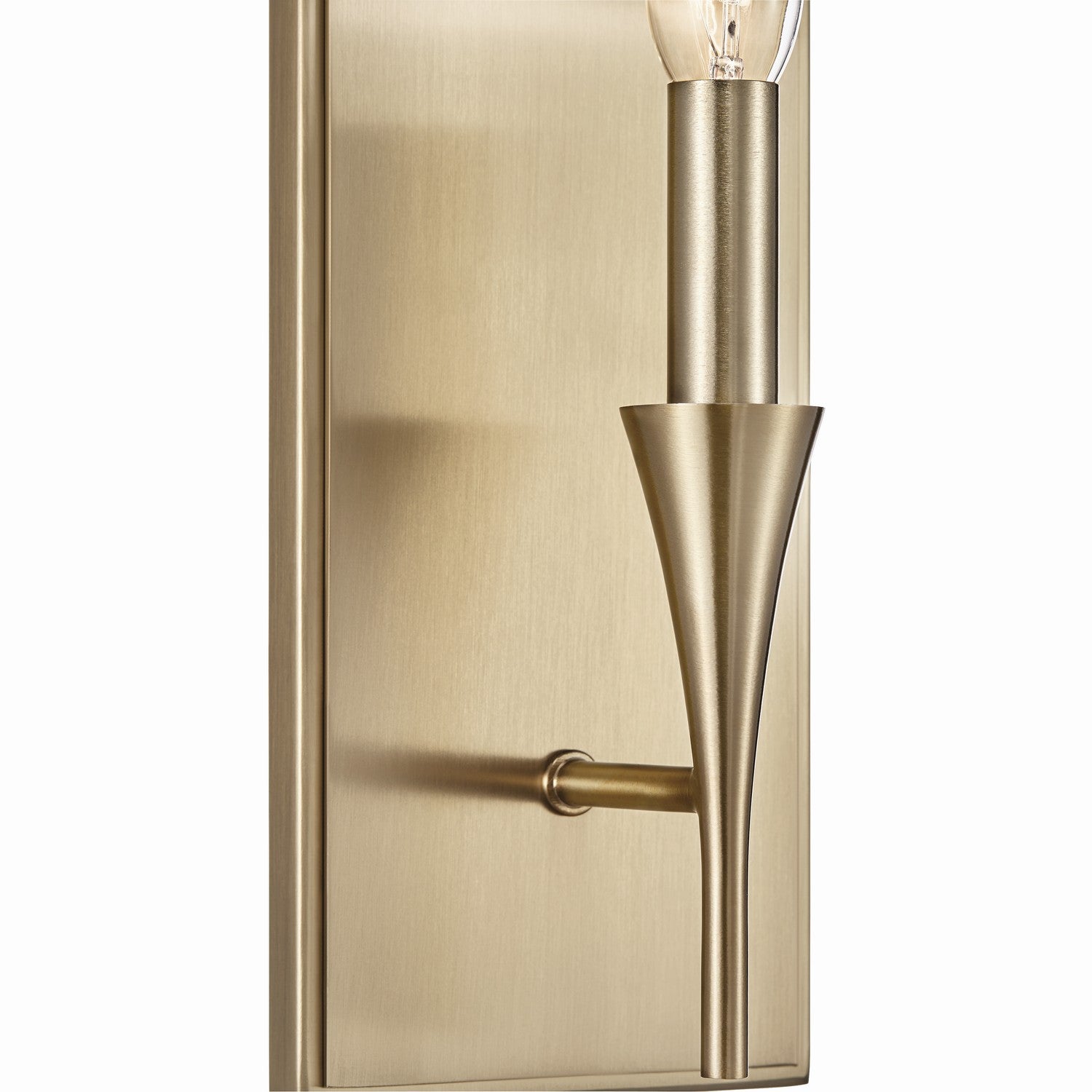 KICHLER 52694CPZ Alvaro 11.5 Inch 1 Light Wall Sconce In Champagne Bronze
