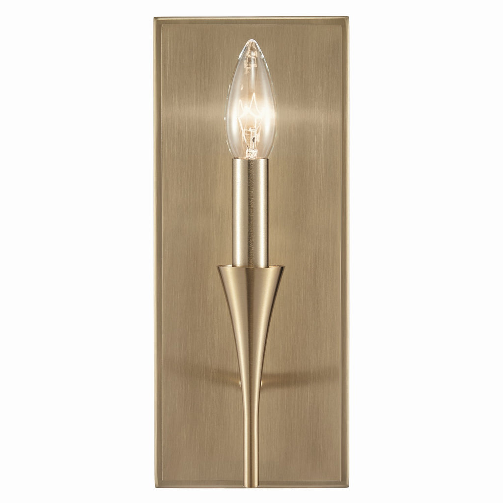 KICHLER 52694CPZ Alvaro 11.5 Inch 1 Light Wall Sconce In Champagne Bronze
