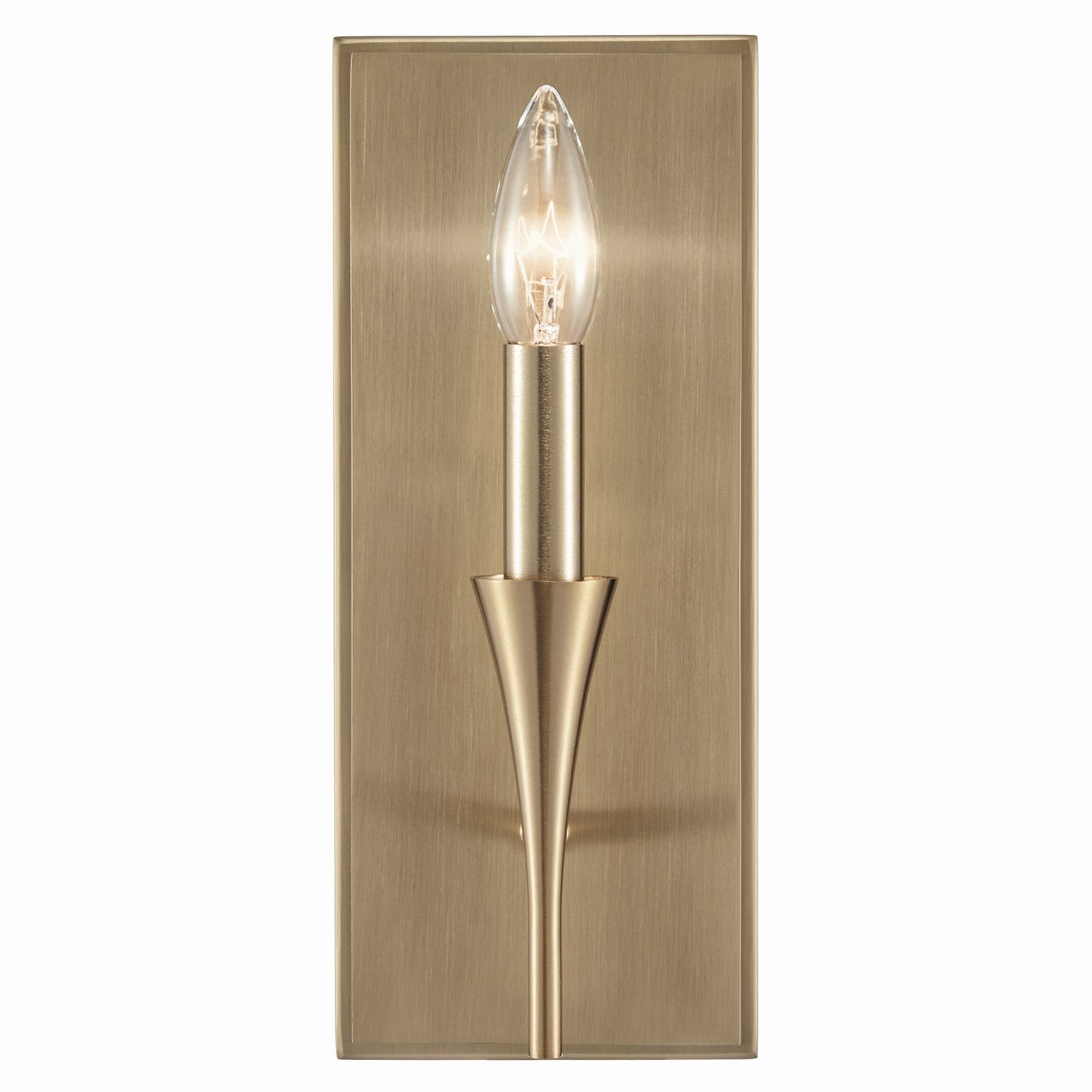 KICHLER 52694CPZ Alvaro 11.5 Inch 1 Light Wall Sconce In Champagne Bronze