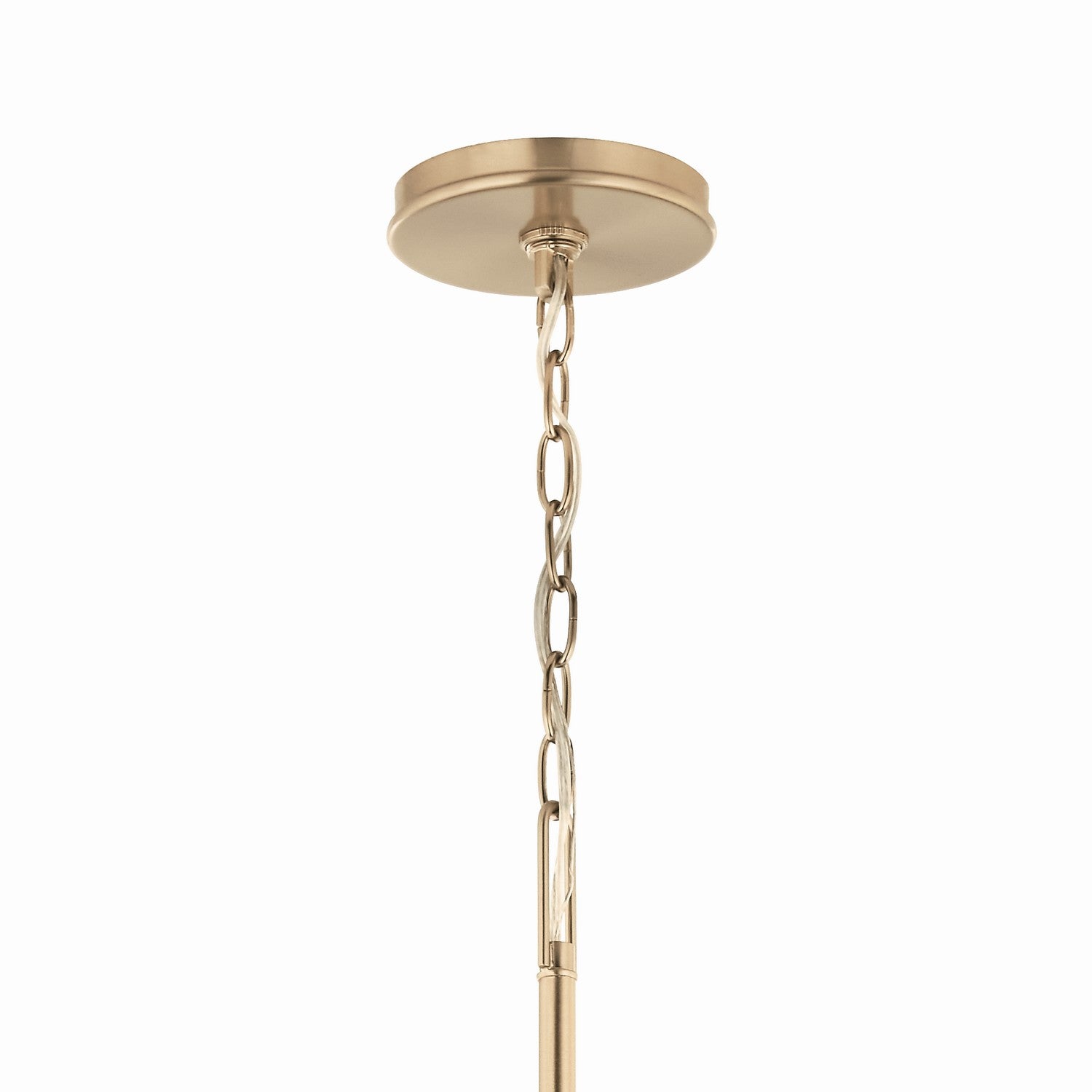 KICHLER 52696CPZ Malene 42 Inch 6 Light Chandelier In Champagne Bronze