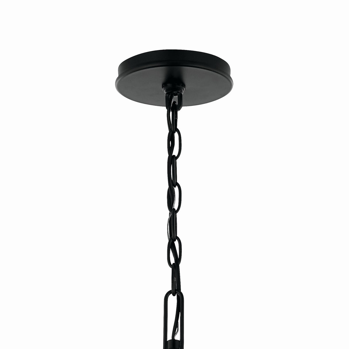KICHLER 52697BK Malene 52 Inch 8 Light Chandelier In Black