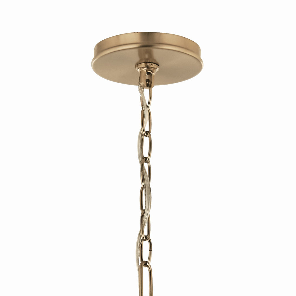 KICHLER 52697CPZ Malene 52 Inch 8 Light Chandelier In Champagne Bronze