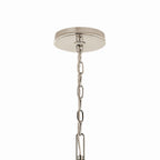 KICHLER 52697PN Malene 52 Inch 8 Light Chandelier In Polished Nickel