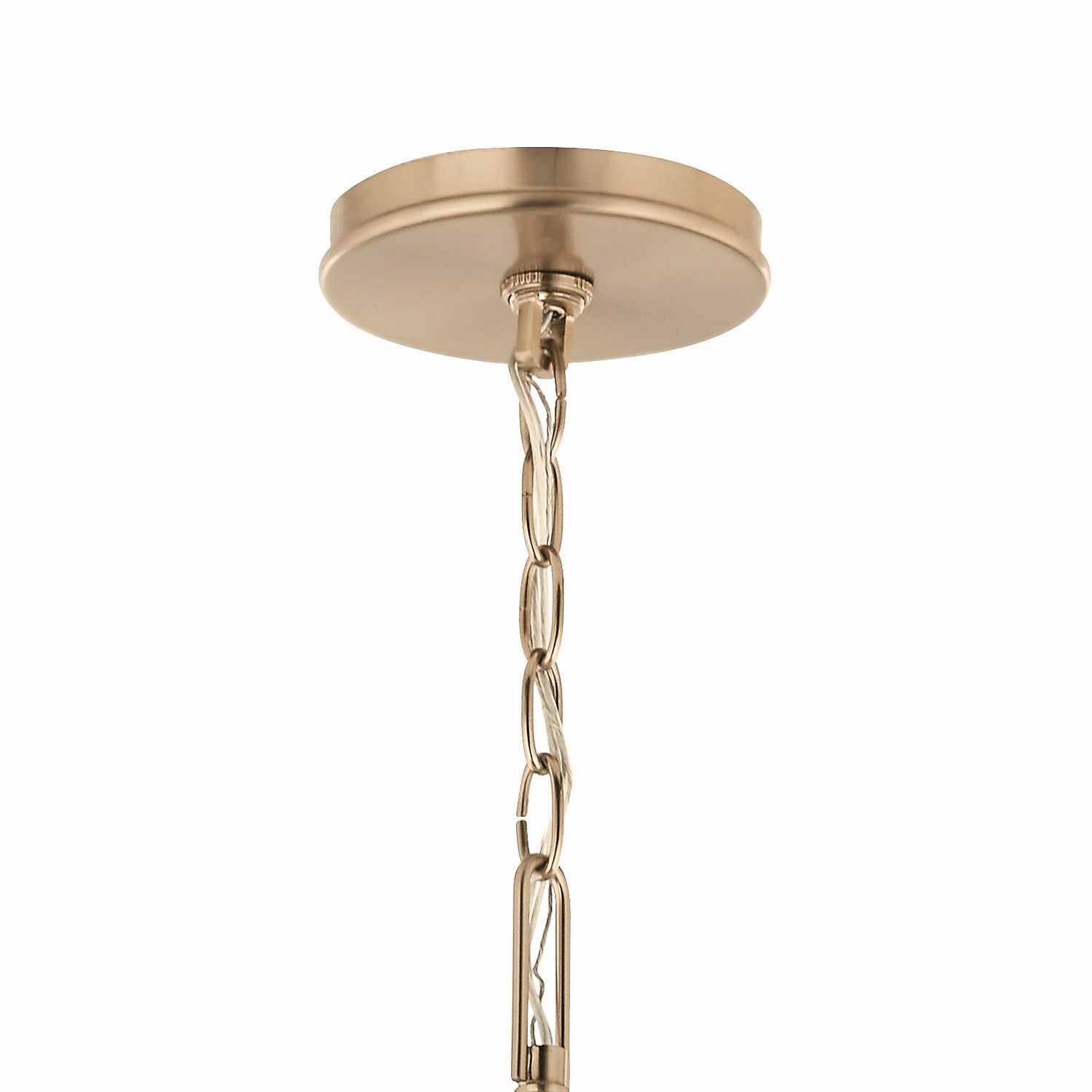 KICHLER 52698CPZ Malene 52.75 Inch 14 Light 2-Tier Chandelier In Champagne Bronze