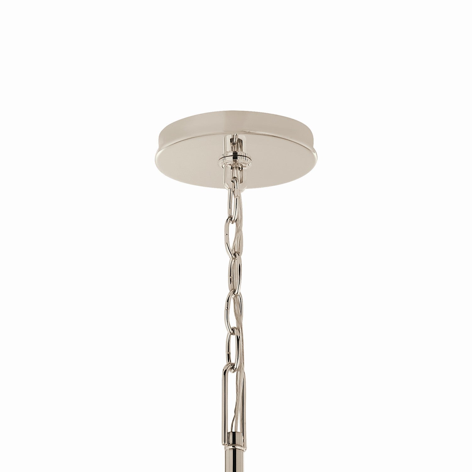 KICHLER 52698PN Malene 52.75 Inch 14 Light 2-Tier Chandelier In Polished Nickel
