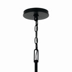 KICHLER 52699BK Malene 45.25 Inch 8 Light Foyer Chandelier In Black