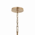 KICHLER 52699CPZ Malene 45.25 Inch 8 Light Foyer Chandelier In Champagne Bronze
