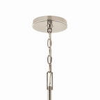 KICHLER 52699PN Malene 45.25 Inch 8 Light Foyer Chandelier In Polished Nickel