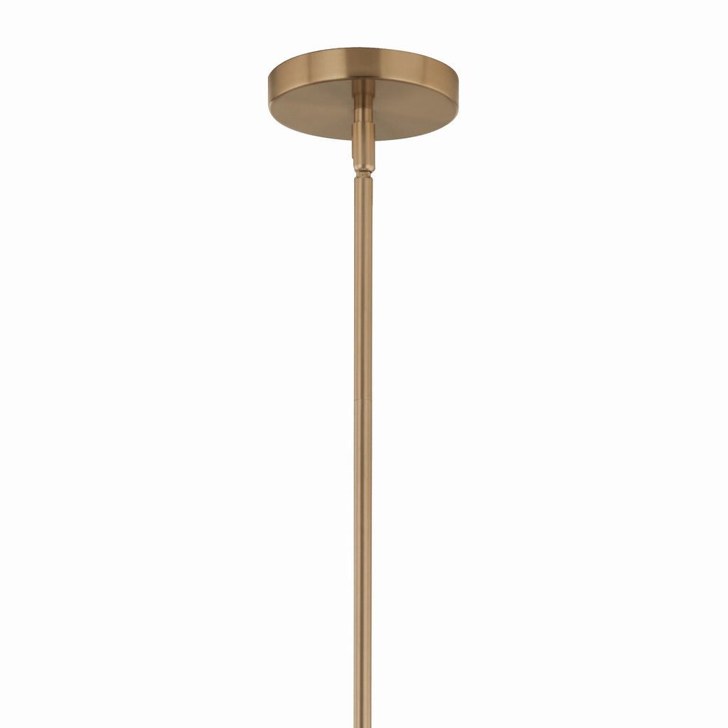 KICHLER 52700CPZCLR Silvarious 16.5 Inch 3 Light Convertible Pendant With Clear Glass In Champagne Bronze