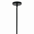 KICHLER 52701BKCLR Silvarious 30 Inch 12 Light Convertible Chandelier With Clear Glass In Black