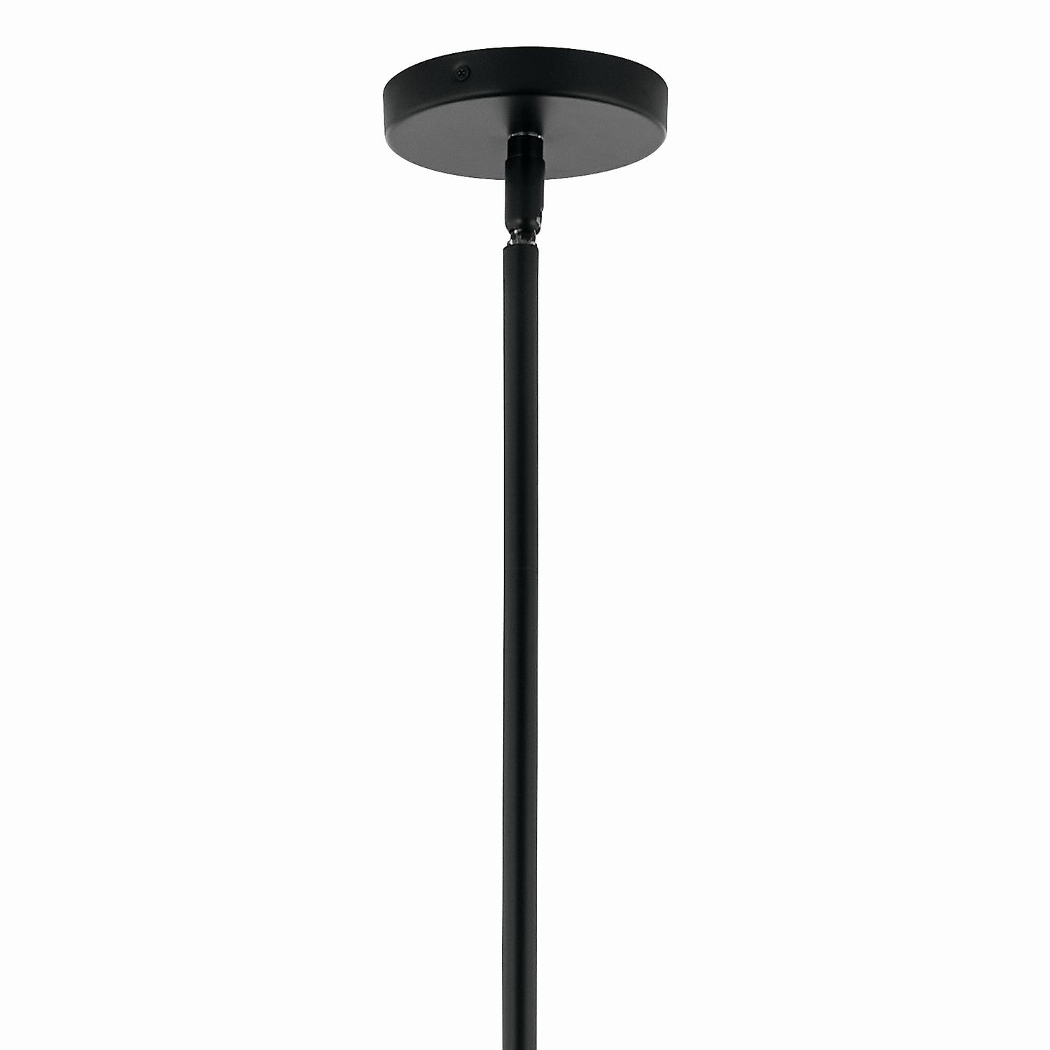 KICHLER 52701BKCLR Silvarious 30 Inch 12 Light Convertible Chandelier With Clear Glass In Black