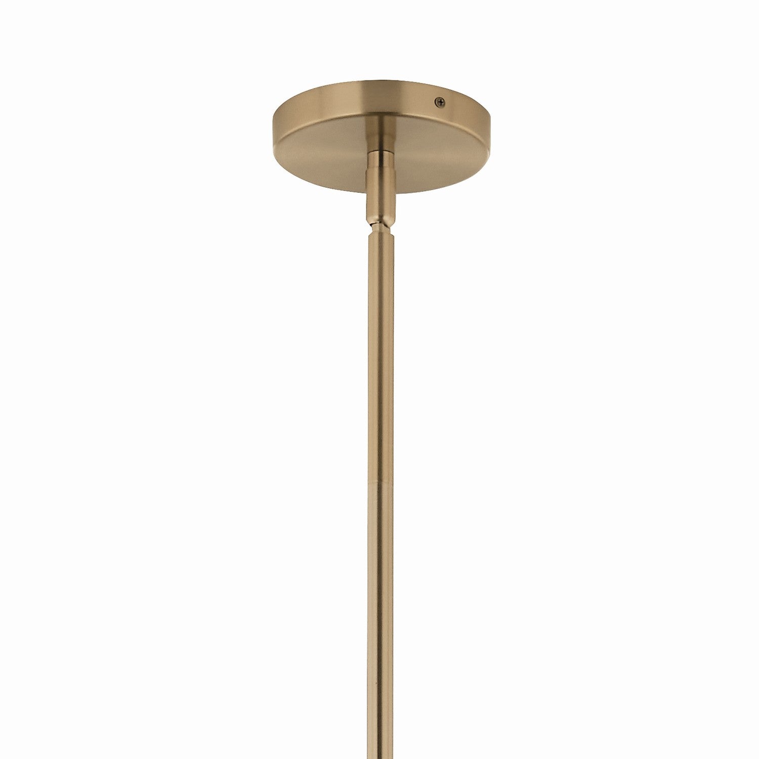 KICHLER 52701CPZCLR Silvarious 30 Inch 12 Light Convertible Chandelier With Clear Glass In Champagne Bronze