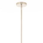 KICHLER 52702CPZ Silvarious 38 Inch 16 Light Convertible Chandelier With Clear Crackled Glass In Champagne Bronze
