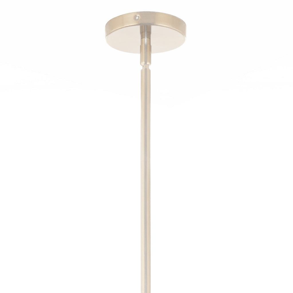 KICHLER 52702CPZCLR Silvarious 38 Inch 16 Light Convertible Chandelier With Clear Glass In Champagne Bronze