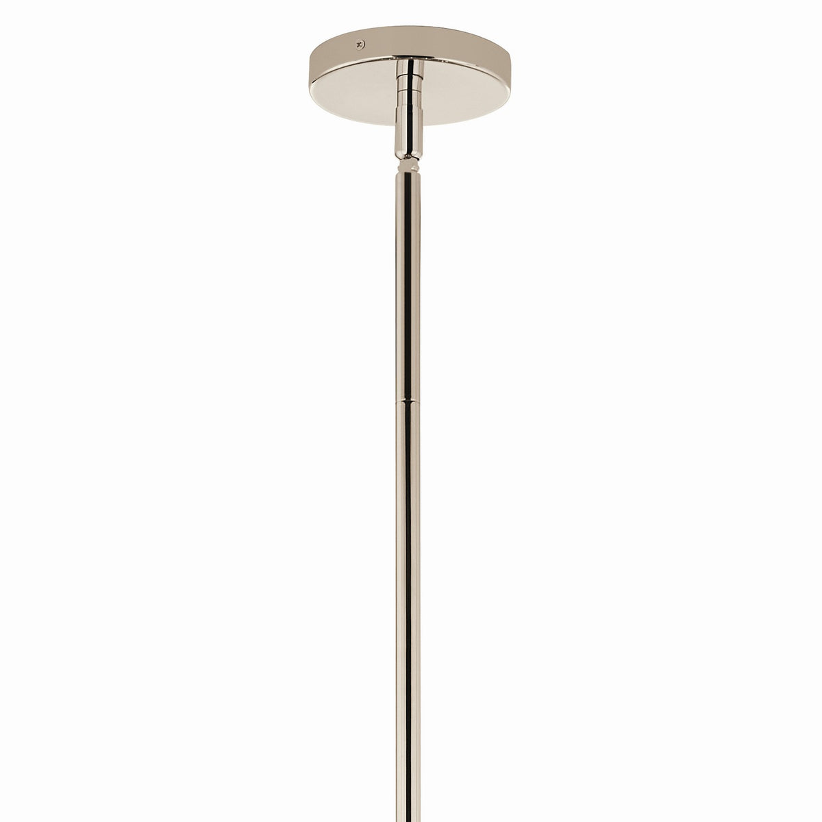 KICHLER 52702PN Silvarious 38 Inch 16 Light Convertible Chandelier With Clear Crackled Glass In Polished Nickel