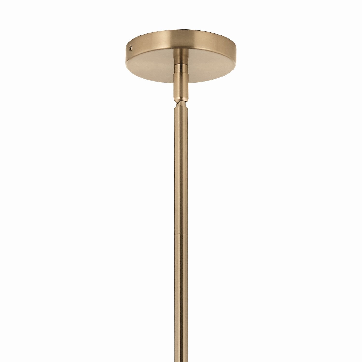 KICHLER 52703CPZ Silvarious 48 Inch 12 Light Linear Convertible Chandelier With Clear Crackled Glass In Champagne Bronze