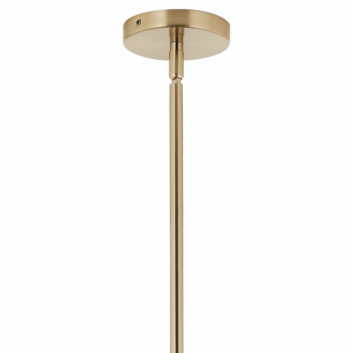 KICHLER 52703CPZCLR Silvarious 48 Inch 12 Light Linear Convertible Chandelier With Clear Glass In Champagne Bronze