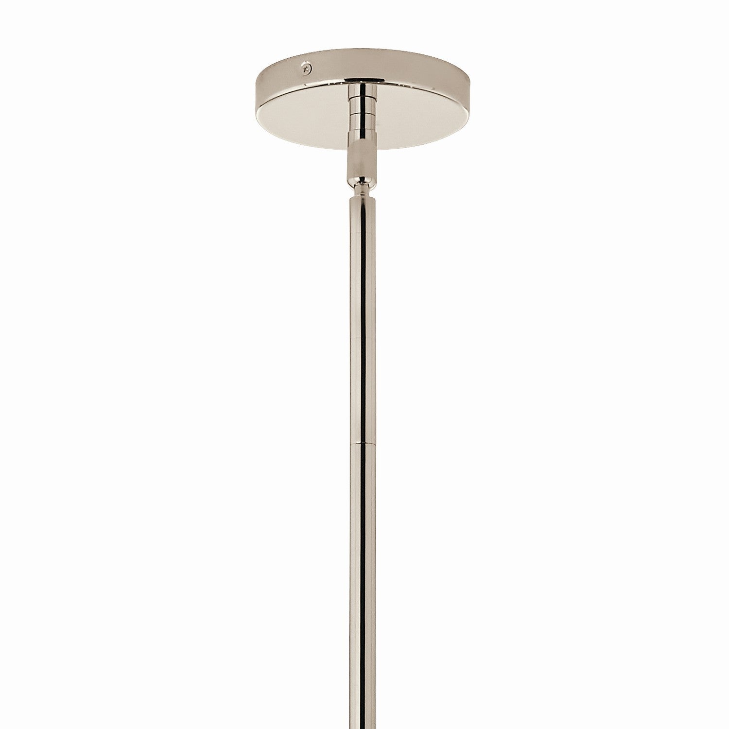 KICHLER 52703PNCLR Silvarious 48 Inch 12 Light Linear Convertible Chandelier With Clear Glass In Polished Nickel