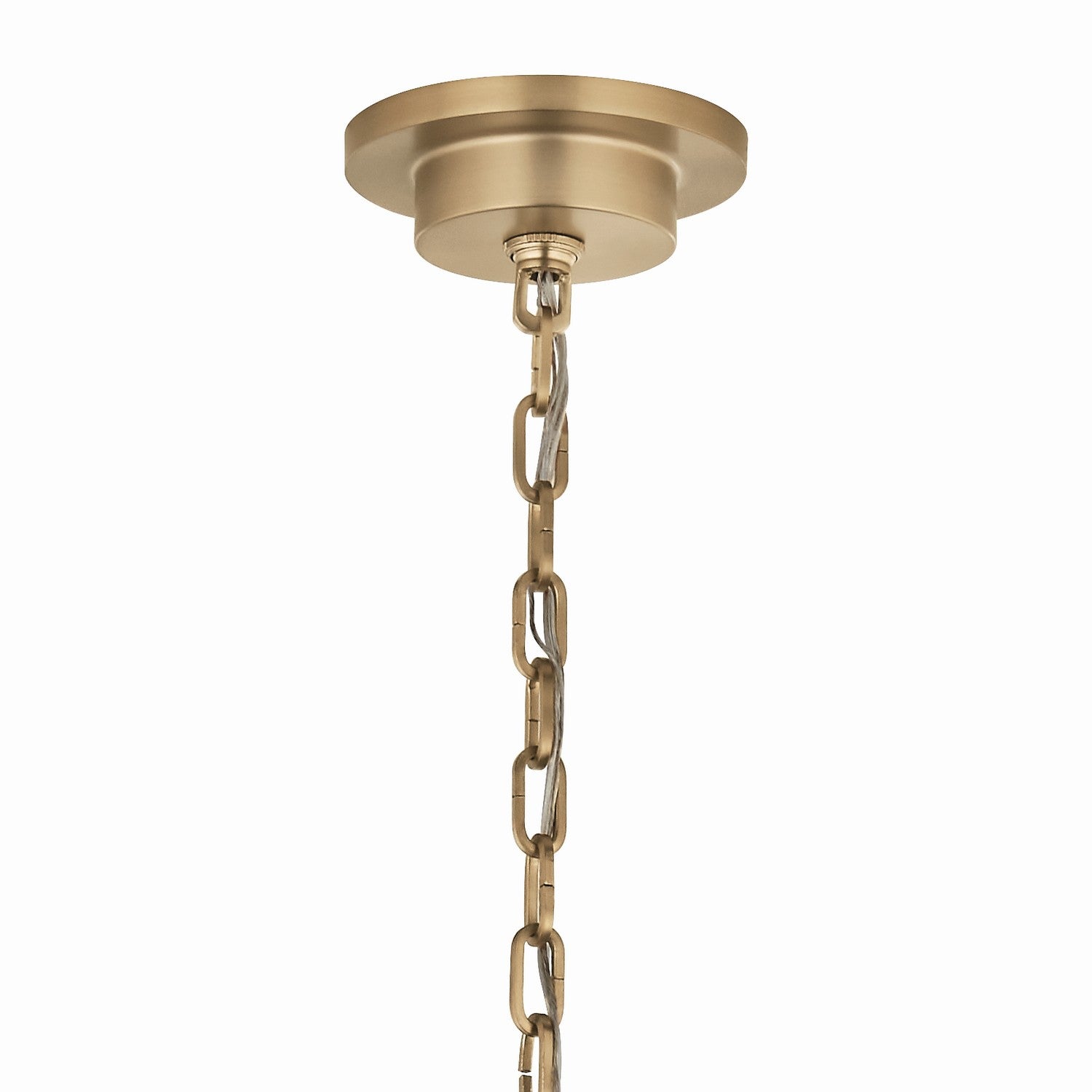 KICHLER 52705CPZ Carrick 32.25 Inch 6 Light Chandelier In Champagne Bronze