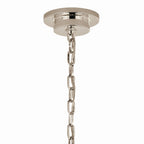 KICHLER 52705PN Carrick 32.25 Inch 6 Light Chandelier In Polished Nickel