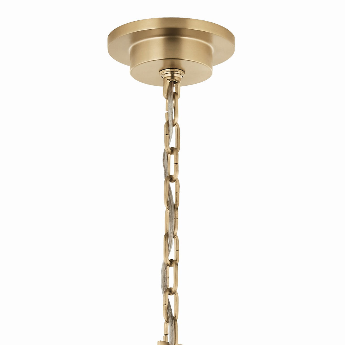 KICHLER 52706CPZ Carrick 40.75 Inch 8 Light Chandelier In Champagne Bronze