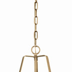 KICHLER 52710WH Etcher 13 Inch 1 Light Pendant With Etched Painted White Glass Diffuser In White And Champagne Bronze