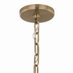 KICHLER 52711WH Etcher 18 Inch 2 Light Pendant With Etched Painted White Glass Diffuser In White And Champagne Bronze
