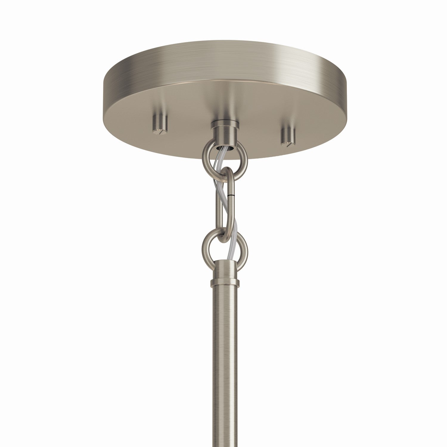 KICHLER 52718NI Madden 32 Inch 6 Light Chandelier In Brushed Nickel