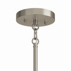 KICHLER 52719NI Madden 38 Inch 6 Light Chandelier In Brushed Nickel