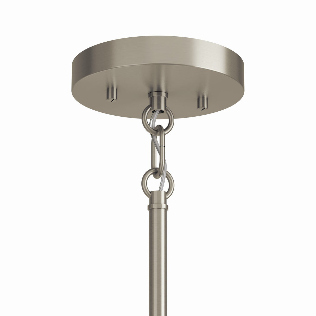 KICHLER 52719NI Madden 38 Inch 6 Light Chandelier In Brushed Nickel