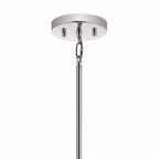 KICHLER 52725CH Madden 15 Inch 1 Light Mini Pendant With Clear Glass In Chrome