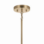 KICHLER 52725CPZ Madden 15 Inch 1 Light Mini Pendant With Clear Glass In Champagne Bronze