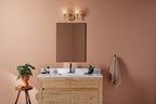 KICHLER 55184CPZ Madden 14.25 Inch 2 Light Vanity With Clear Glass In Champagne Bronze