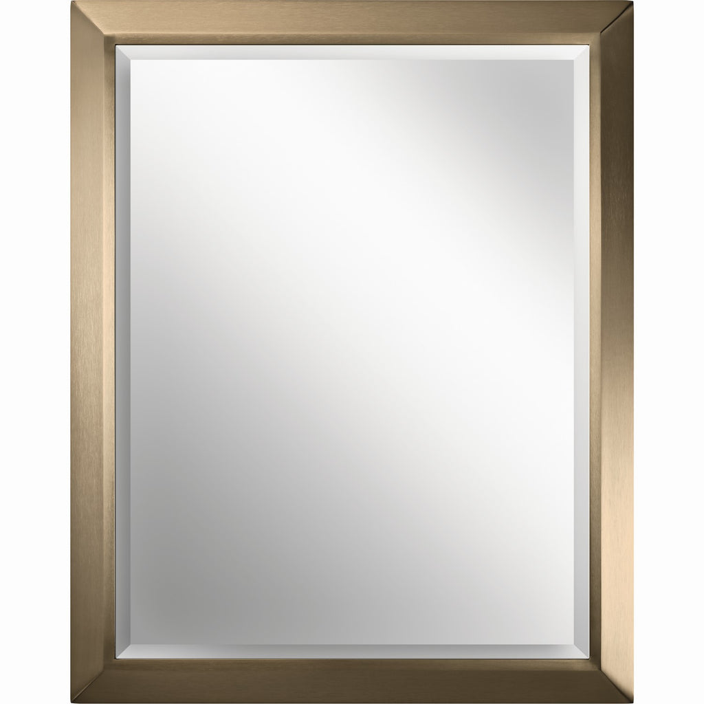 KICHLER 41011CPZ 24" Rectangular Mirror In Champagne Bronze