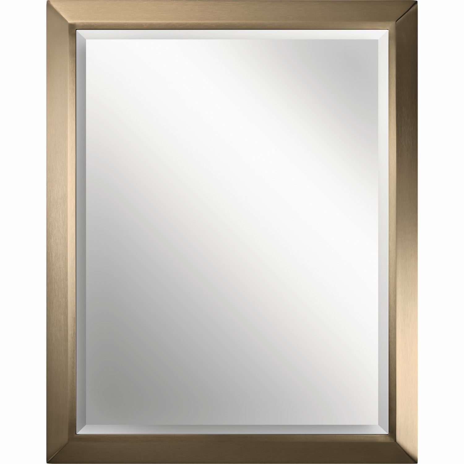 KICHLER 41011CPZ 24" Rectangular Mirror In Champagne Bronze