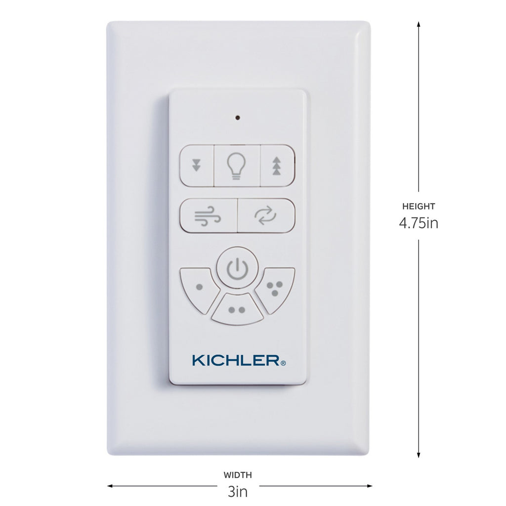 KICHLER 370135 Ac Standard Full Function Handheld Remote Control