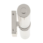 KICHLER 55196PNLED Laurene 26.5" Linear Bath Bar Medium Led With Clear Fluted Glass In Chrome