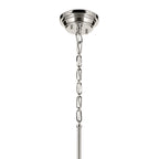 KICHLER 52662PN Marsailli 19.75" 1-Light Large Pendant With Opal Glass In Brushed Nickel