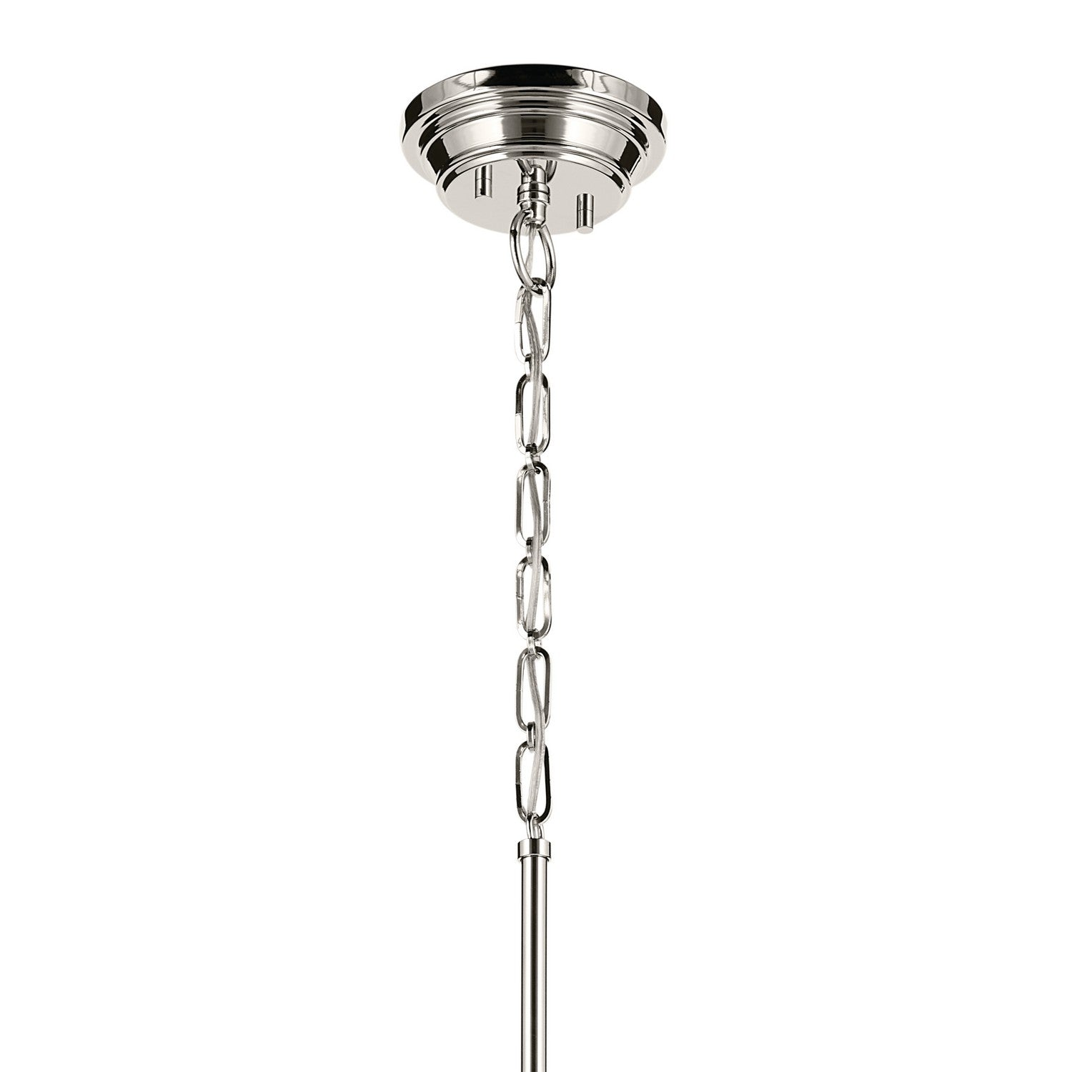 KICHLER 52662PN Marsailli 19.75" 1-Light Large Pendant With Opal Glass In Brushed Nickel