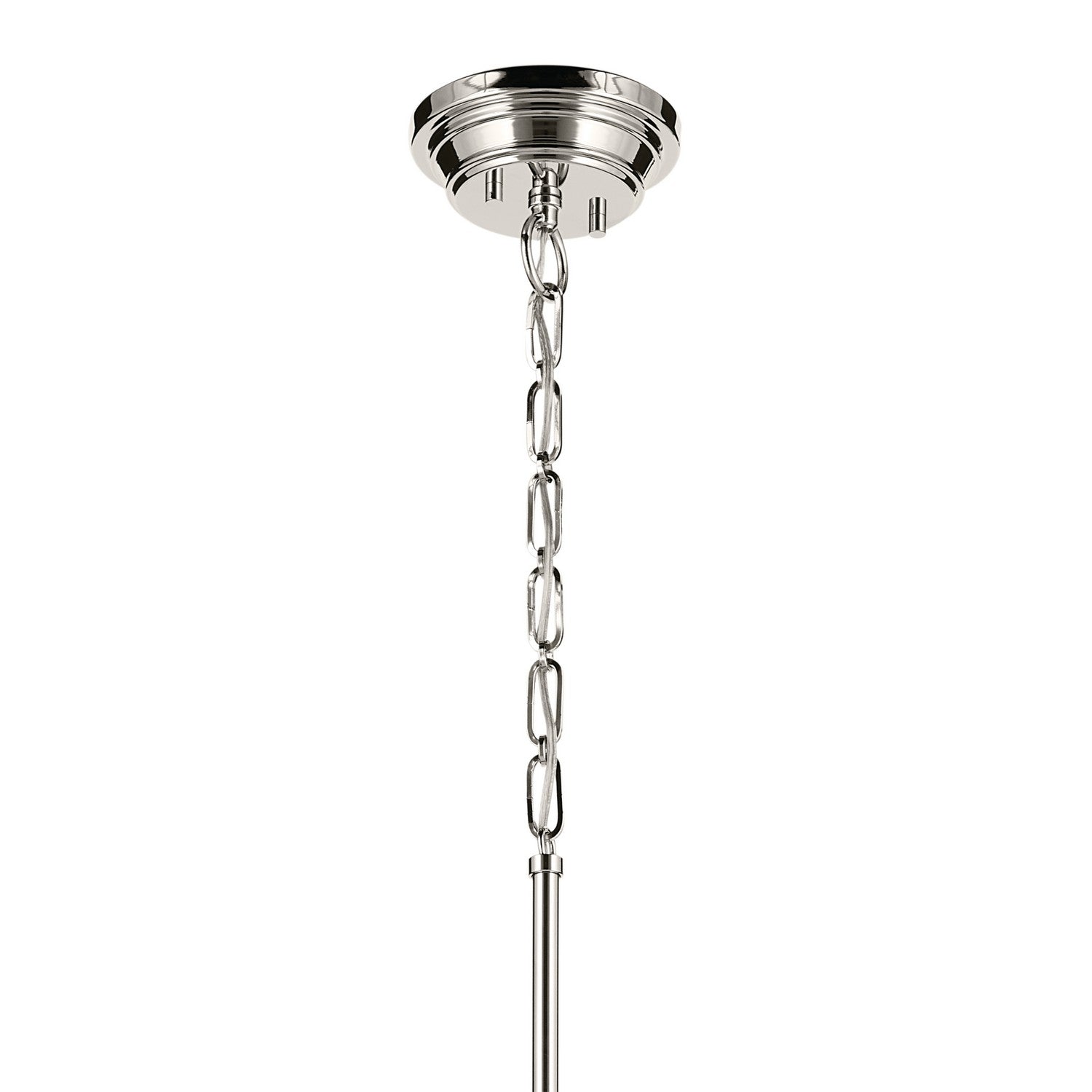 KICHLER 52662PNCLR Marsailli 19.75" 1-Light Large Pendant With Clear Glass In Brushed Nickel
