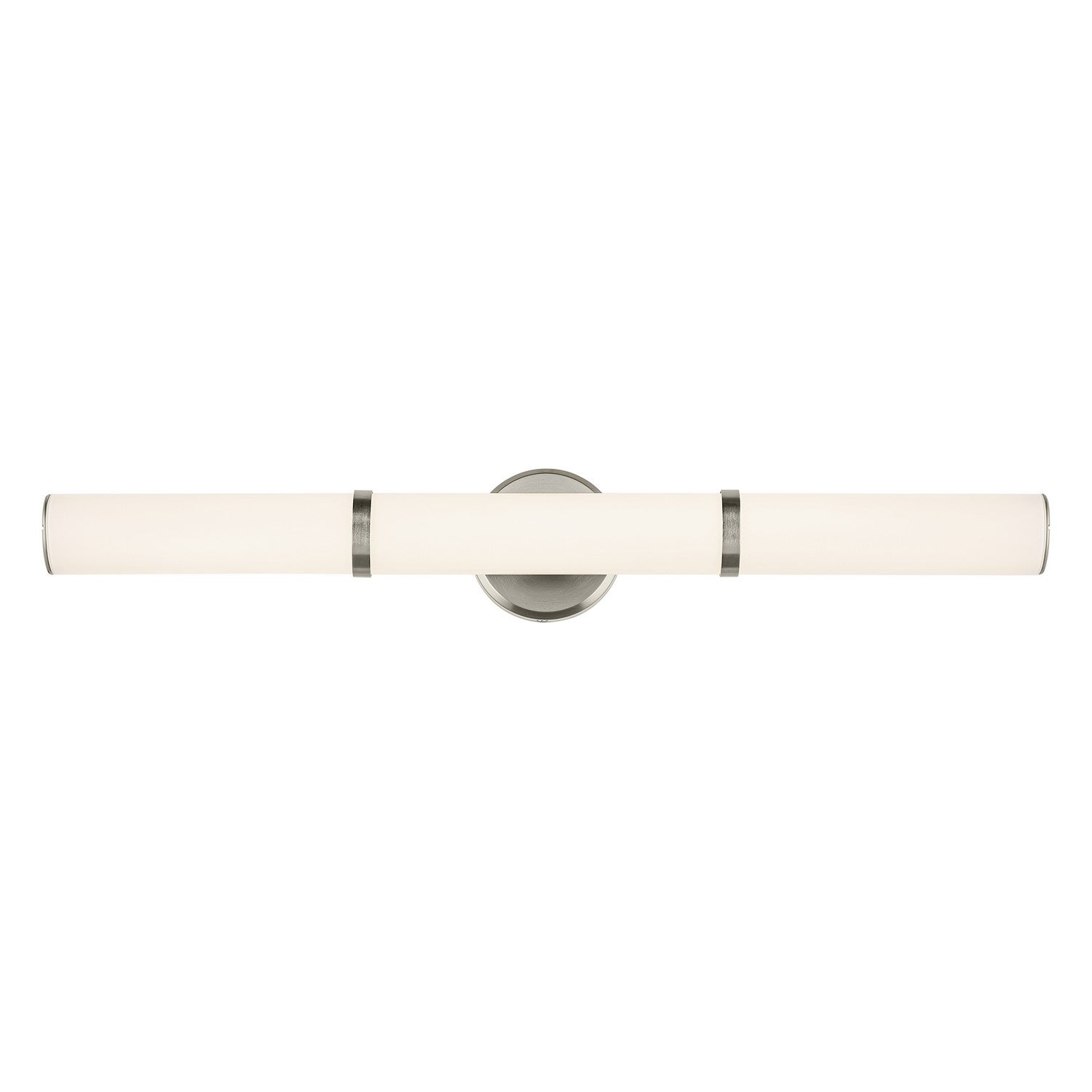KICHLER 55189NILED Rosh 32" Bath Bar Large Led With White Glass In Brushed Nickel