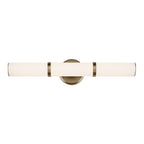 KICHLER 55188CPZLED Rosh 24.25" Bath Bar Medium Led With White Glass In Champagne Bronze