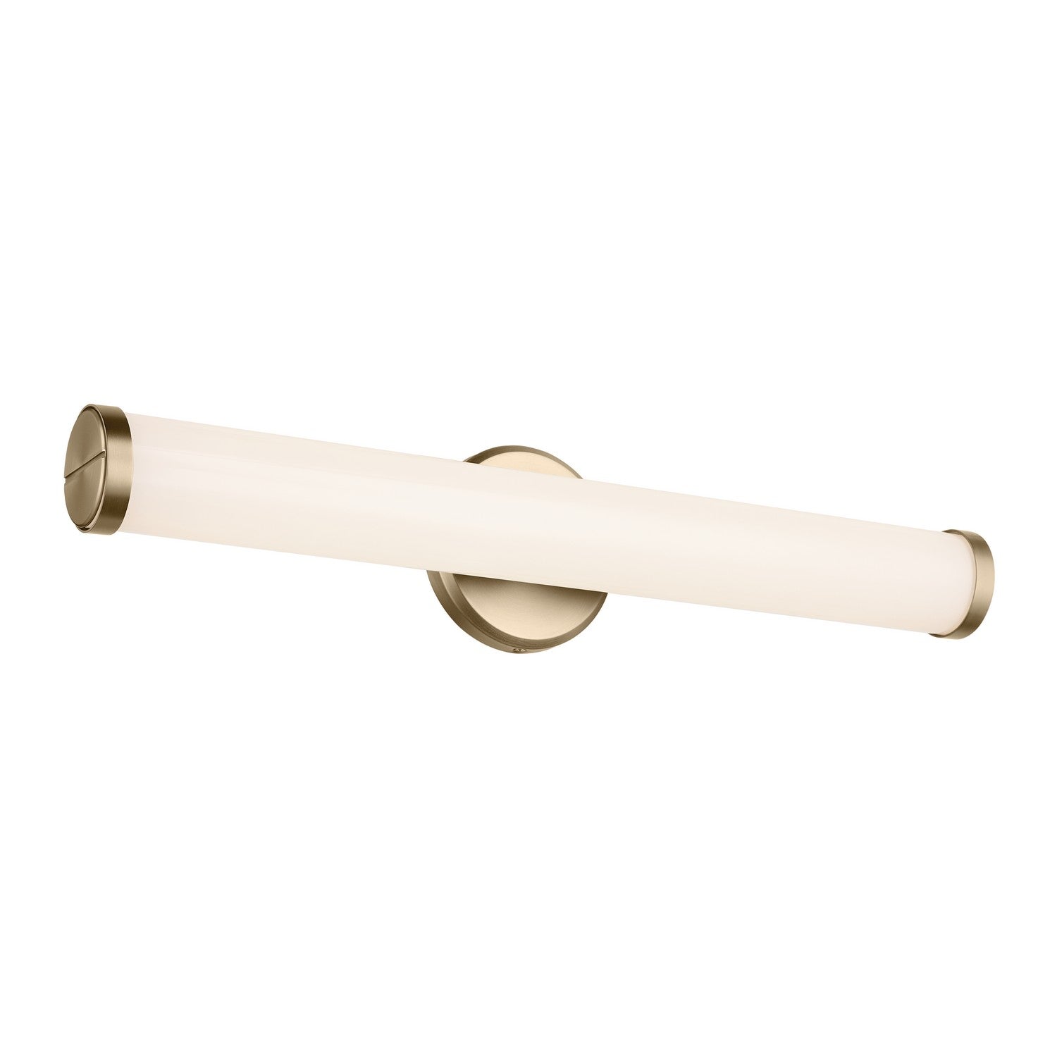 KICHLER 55188CPZLED Rosh 24.25" Bath Bar Medium Led With White Glass In Champagne Bronze