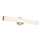 KICHLER 55188CPZLED Rosh 24.25" Bath Bar Medium Led With White Glass In Champagne Bronze