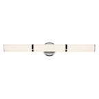 KICHLER 55189CHLED Rosh 32" Bath Bar Large Led With White Glass In Chrome